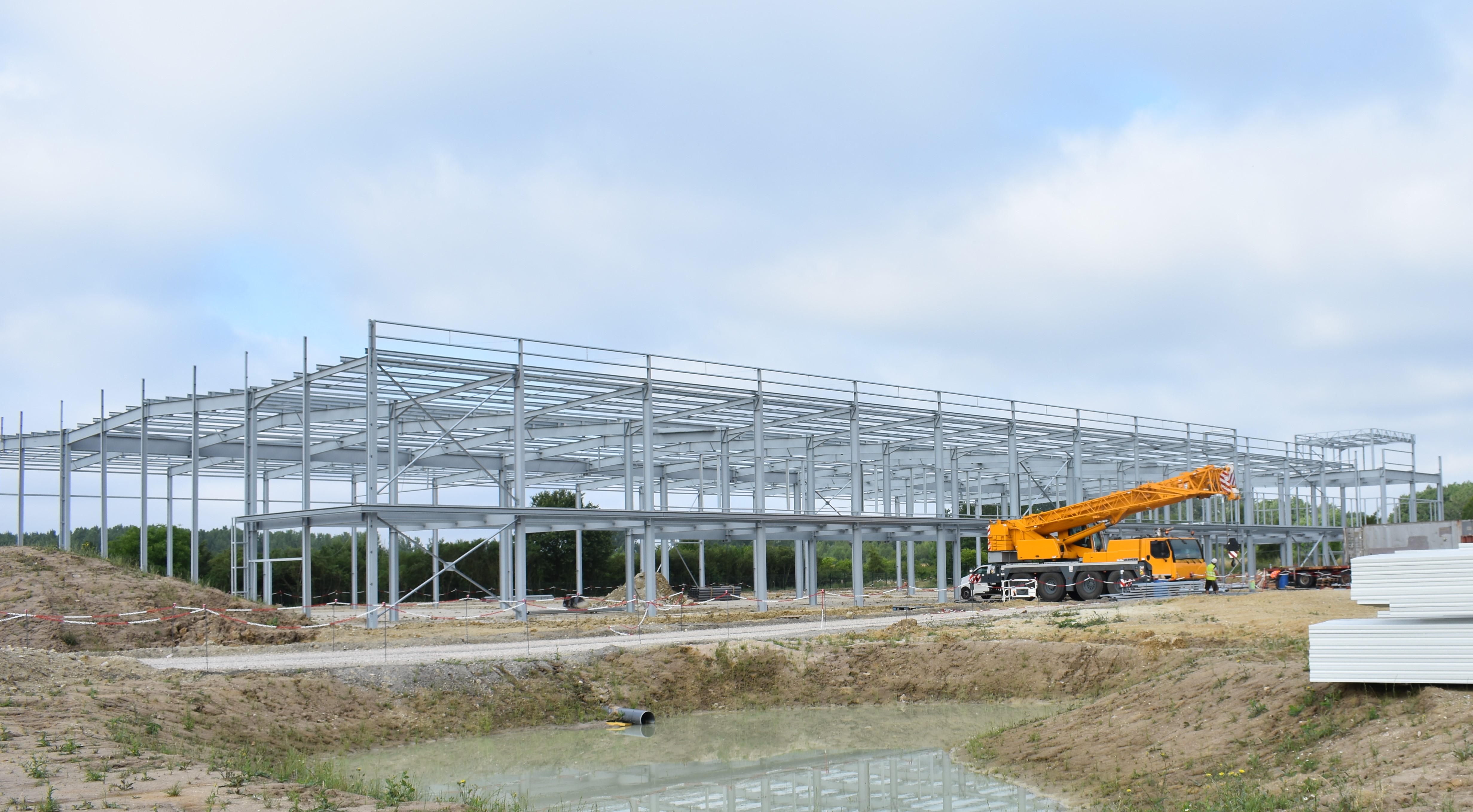 Construction d'un bâtiment d'activité BOBBIES à Marigny les Usages (45)