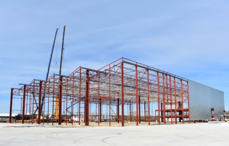 Construction d'un hangar industriel à St Florent sur Cher (18)
